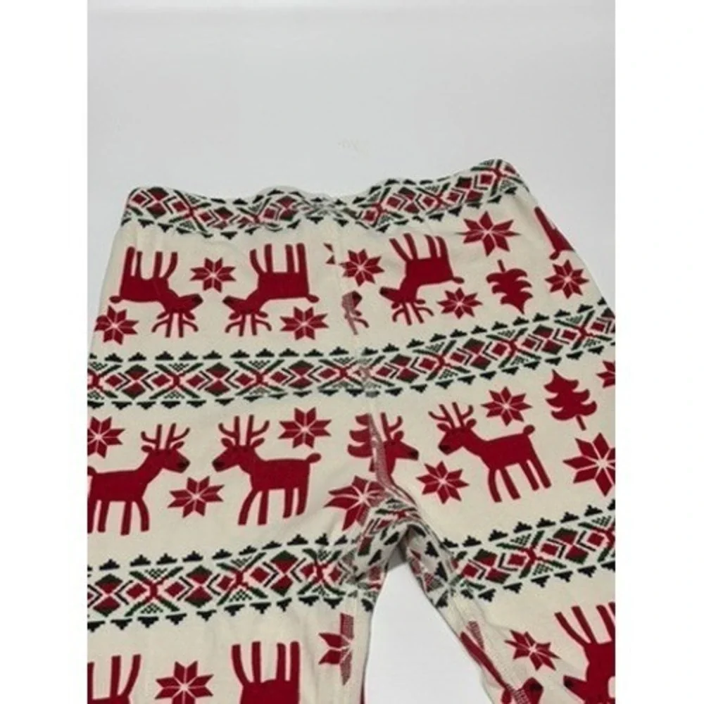 Hanna Andersson Kids Christmas Pajama Set Reindeer Holiday 150/Size 12‎